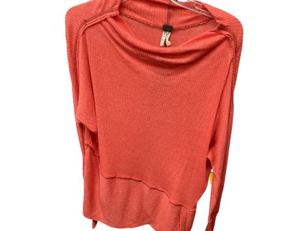 Top Long Sleeve By We The Free In Red, Size: Xs Fashion