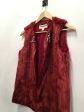 Vest Faux Fur & Sherpa By Michael Kors In Red, Size: Xs Sale