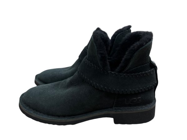 Boots Leather By Ugg In Black, Size: 5.5 Online