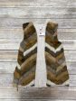 Vest Faux Fur & Sherpa By Chicos In Multi-colored, Size: Xs Online now