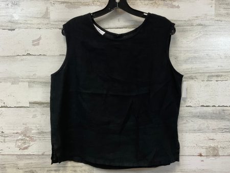 Top Sleeveless By Bryn Walker In Black, Size: M For Cheap