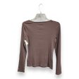 Athletic Top Long Sleeve Collar By Gap In Purple, Size: S Discount