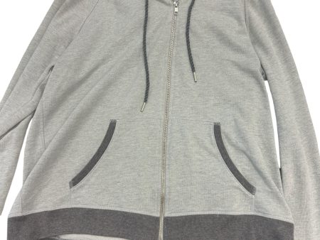 Sweatshirt Hoodie By Champion In Grey, Size: 2x Cheap