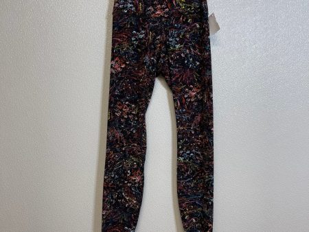 Athletic Leggings By Lululemon In Multi-colored, Size: 4 Online now