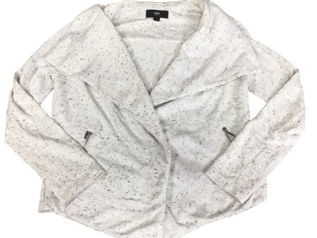 Sweater Cardigan By Mossimo In White, Size: M Fashion