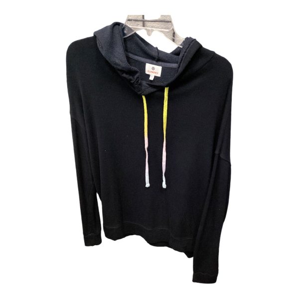 Sweatshirt Hoodie By Sundry In Black, Size: S Online