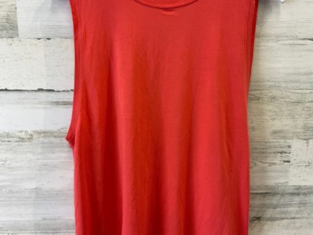 Athletic Tank Top By Lululemon In Orange, Size: 10 Online Hot Sale