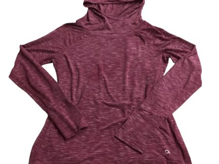 Athletic Top Long Sleeve Hoodie By Gapfit In Red, Size: M Supply