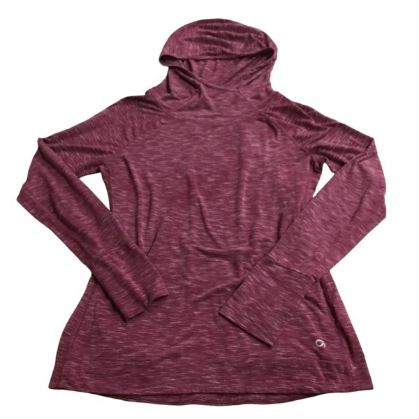 Athletic Top Long Sleeve Hoodie By Gapfit In Red, Size: M Supply