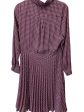 Dress Casual Midi By Banana Republic In Purple, Size: M For Discount