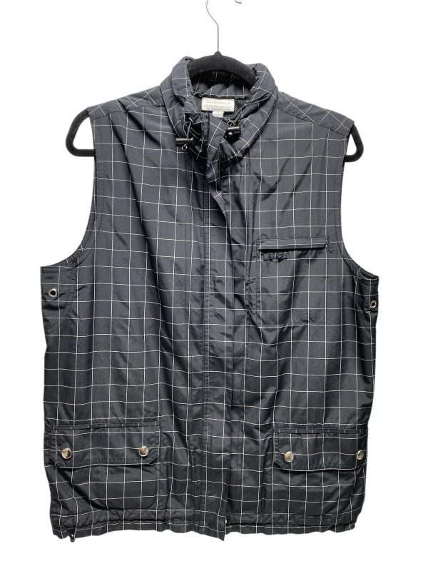 Vest Other By Charter Club In Black & White, Size: L Hot on Sale