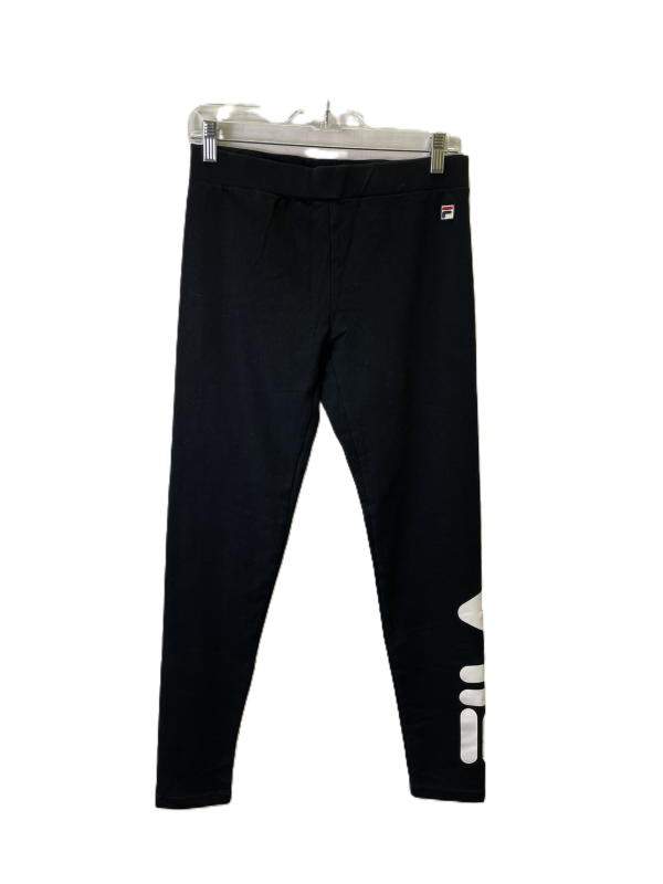 Athletic Leggings By Fila In Black, Size: M Online Hot Sale