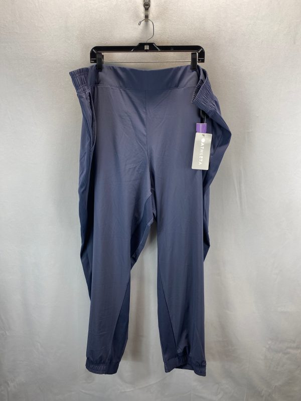 Athletic Pants By Athleta In Blue, Size: 26 For Sale