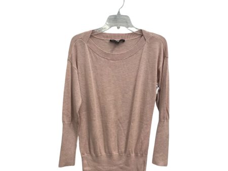 Top Long Sleeve By White House Black Market In Pink, Size: S For Discount