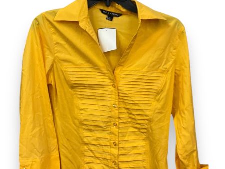 Blouse 3 4 Sleeve By Zac And Rachel In Yellow, Size: S Online now