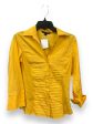 Blouse 3 4 Sleeve By Zac And Rachel In Yellow, Size: S Online now