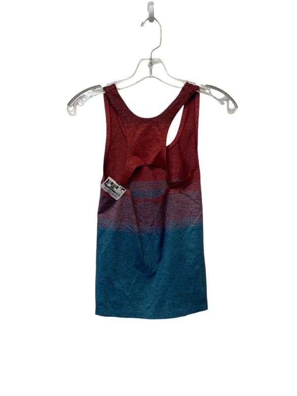 Athletic Tank Top By Athleta In Blue & Red, Size: Xs Online