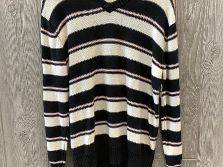 Sweater By Clothes Mentor In Striped Pattern, Size: Xxl on Sale