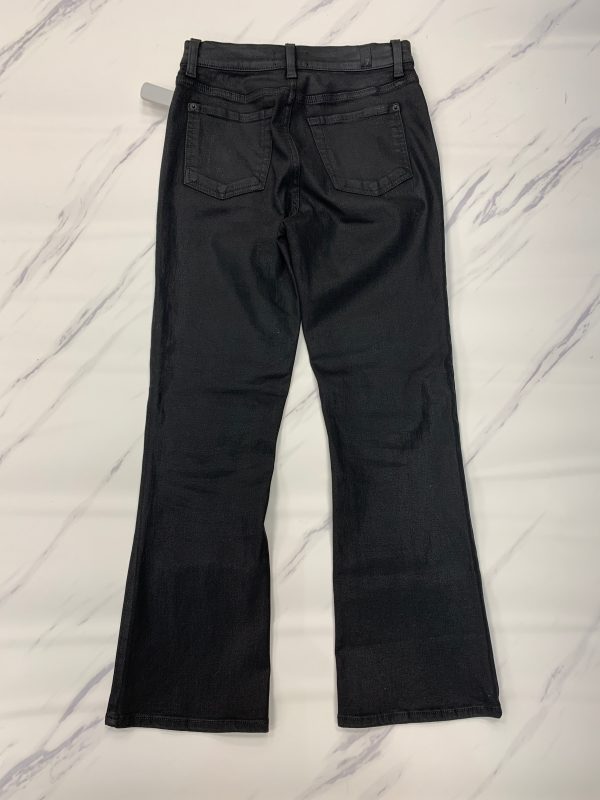 Jeans Boot Cut By 7 For All Mankind In Black, Size: 0 on Sale