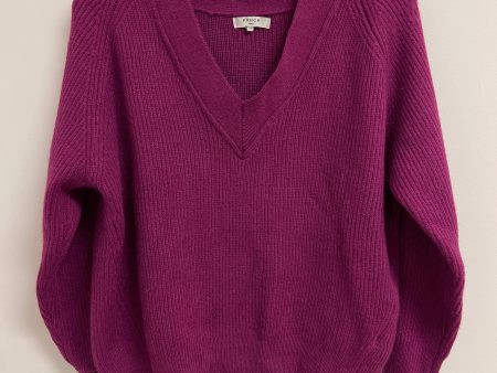 Sweater By Clothes Mentor In Purple, Size: M Supply