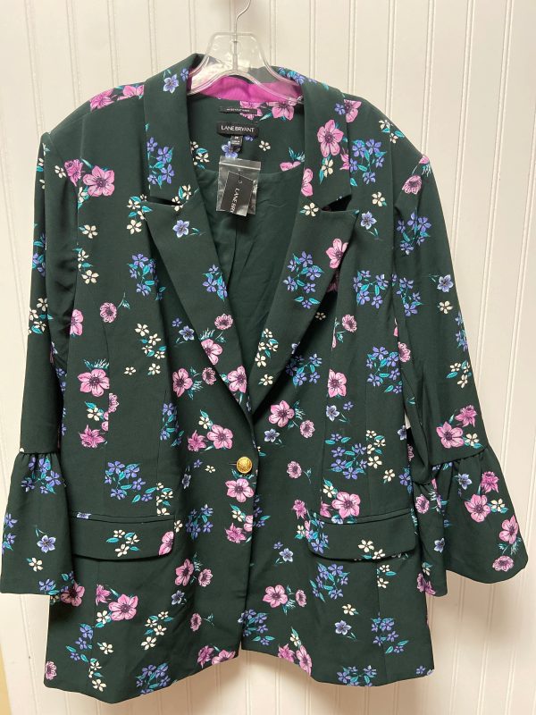 Blazer By Lane Bryant In Green, Size: 3x Online Hot Sale