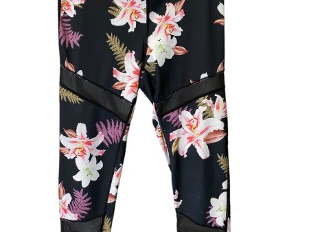 Athletic Leggings By Cmc In Floral Print, Size: M Supply