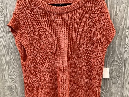 Sweater Short Sleeve By Old Navy In Orange, Size: L For Sale