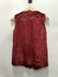 Vest Faux Fur & Sherpa By Michael Kors In Red, Size: Xs Sale