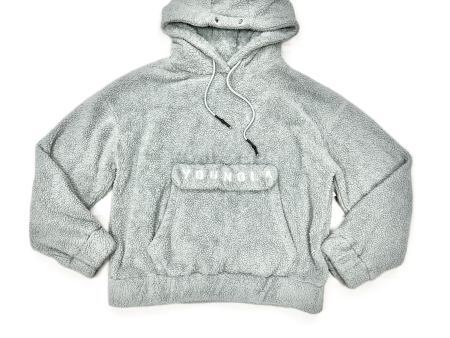 Sweatshirt Hoodie By YoungLa In Blue, Size: S For Sale