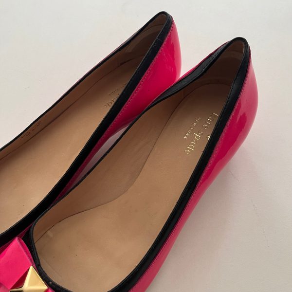 Shoes Flats Ballet By Kate Spade In Hot Pink, Size: 8.5 Hot on Sale