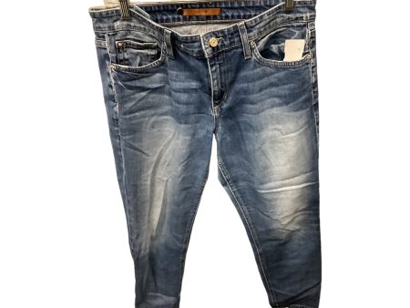 Jeans Straight By Joes Jeans In Blue Denim, Size: 4 For Sale