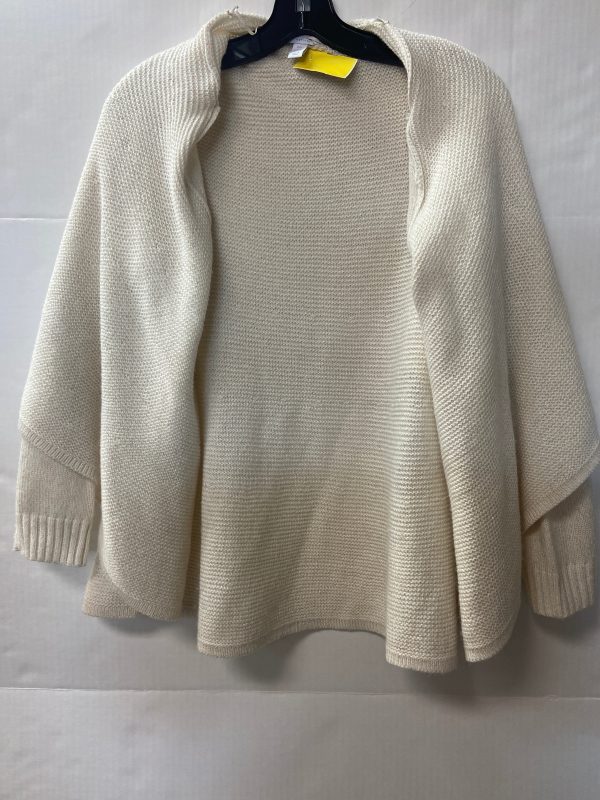 Sweater Cardigan By Charter Club In Cream, Size: Lp Fashion