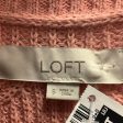 SWEATER CARDIGAN by LOFT In PEACH, Size: S For Sale