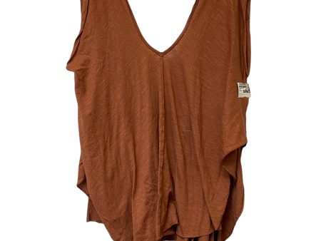 Top Sleeveless By We The Free In Orange, Size: Xs For Cheap