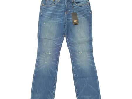 Jeans Straight By Frye In Blue Denim, Size: 6 Online Hot Sale