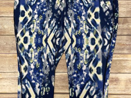 Athletic Leggings By Cato In Blue, Size: 4x Online now