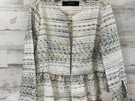 Blazer By Zara Basic In White, Size: Xl Online