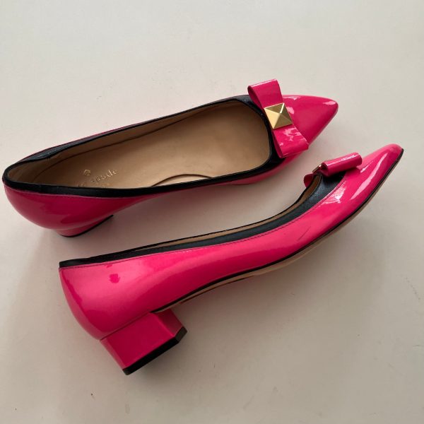 Shoes Flats Ballet By Kate Spade In Hot Pink, Size: 8.5 Hot on Sale