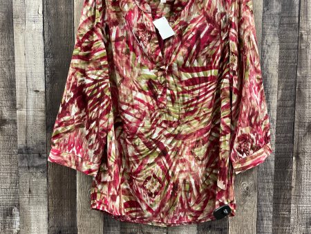 Top 3 4 Sleeve By Chicos In Multi-colored, Size: Xs Online Hot Sale