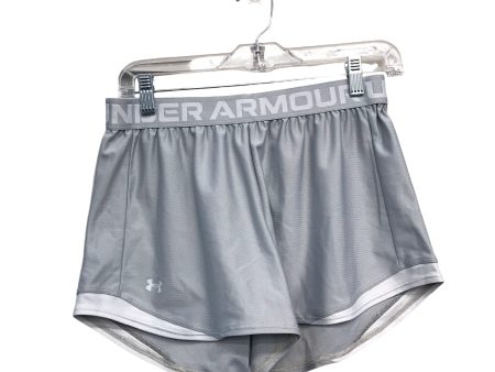 Athletic Shorts By Under Armour In Grey, Size:S Discount