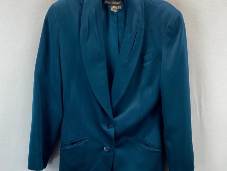 Blazer By Clothes Mentor In Teal, Size: 6 Sale