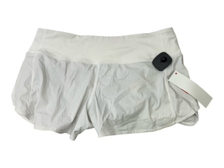 Athletic Shorts By Lululemon In White, Size: M Supply