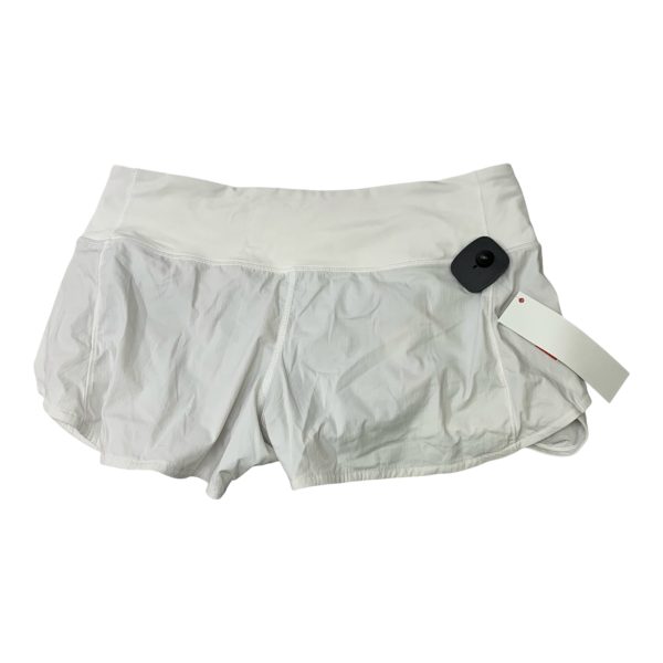 Athletic Shorts By Lululemon In White, Size: M Supply