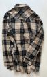 Top Long Sleeve By Vine & Love In Plaid, Size: L Online