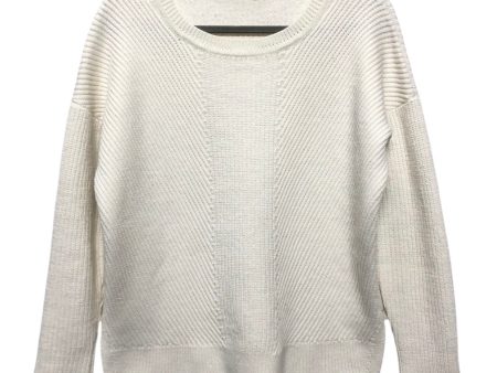 Sweater By Athleta In White, Size: M Online Hot Sale