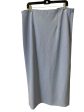 Skirt Midi By Abercrombie And Fitch In Blue, Size: 16 Online Sale