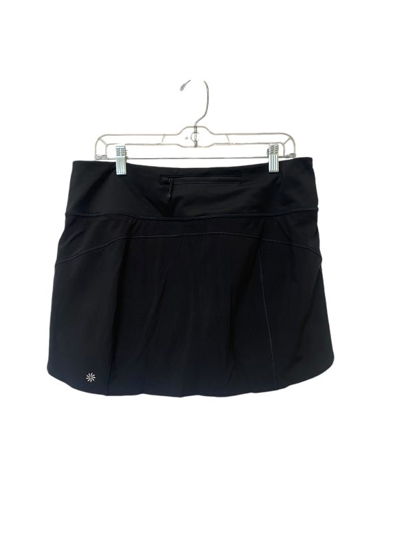 Athletic Skort By Athleta In Black, Size: L Online Sale