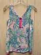 Blouse Designer By Lilly Pulitzer In Blue & Purple, Size:Xs Cheap