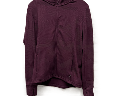 Athletic Jacket By Mondetta In Purple, Size: L Hot on Sale