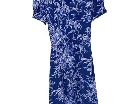 Dress Casual Maxi By Talbots In Blue, Size: 14 Discount